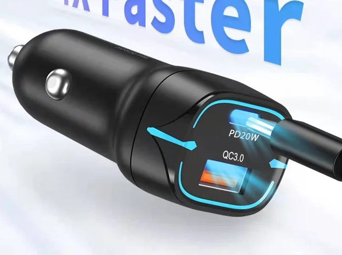 Youjia Knight PD36W+QC3.0car Charger
